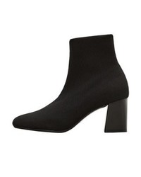 Bottines noires Mango