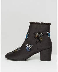 Bottines noires Asos