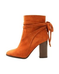 Bottines orange Hugo Boss