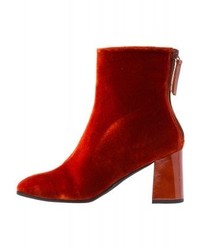 Bottines orange Paco Gil