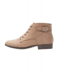 Bottines plates à lacets marron clair Call it SPRING