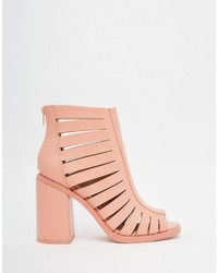 Bottines roses Asos