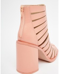 Bottines roses Asos