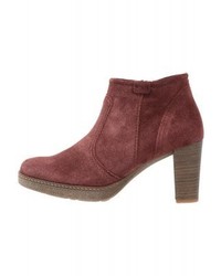 Bottines rouges Gabor