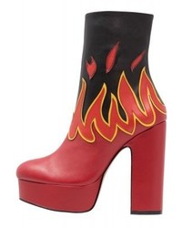 Bottines rouges Shellys London