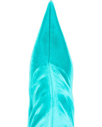 Bottines turquoise Balenciaga