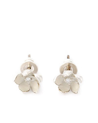 Boucles d'oreilles à fleurs blanches Shaun Leane