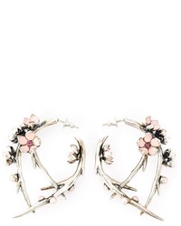 Boucles d'oreilles à fleurs roses Shaun Leane