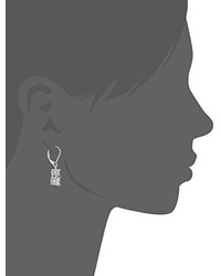 Boucles d'oreilles argentées Anne Klein