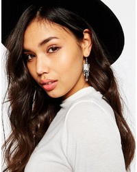 Boucles d'oreilles argentées Asos