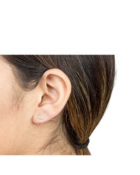 Boucles d'oreilles argentées Dogeared