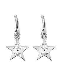 Boucles d'oreilles argentées Lily & Lotty