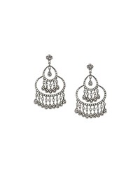 Boucles d'oreilles argentées Loree Rodkin