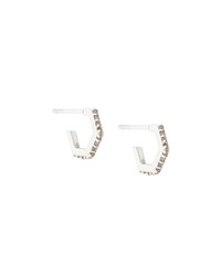 Boucles d'oreilles argentées Rachel Jackson