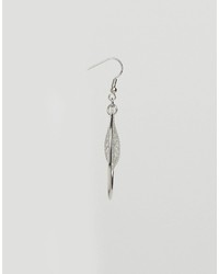 Boucles d'oreilles argentées NY:LON