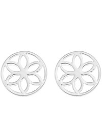 Boucles d'oreilles argentées Ornami