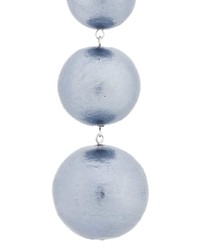 Boucles d'oreilles argentées Moy Paris