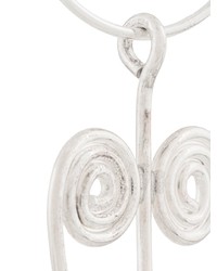 Boucles d'oreilles argentées Petite Grand