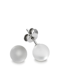 Boucles d'oreilles blanches Adriana