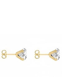 Boucles d'oreilles blanches Carissima Gold