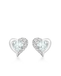 Boucles d'oreilles blanches Carissima Gold