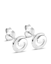 Boucles d'oreilles blanches Elli