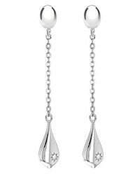 Boucles d'oreilles blanches Lily & Lotty
