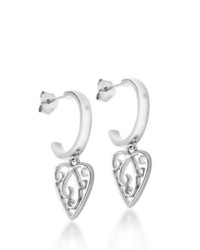 Boucles d'oreilles blanches Lily & Lotty