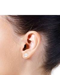 Boucles d'oreilles blanches Pearls & Colors