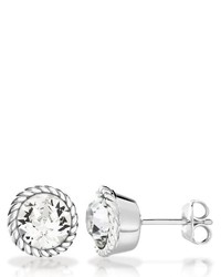 Boucles d'oreilles blanches Tuscany Silver