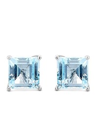 Boucles d'oreilles bleu clair Miore