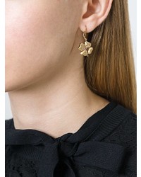 Boucles d'oreilles dorées Aurelie Bidermann