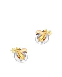 Boucles d'oreilles dorées Carissima Gold