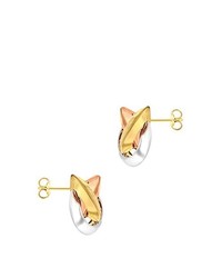 Boucles d'oreilles dorées Carissima Gold