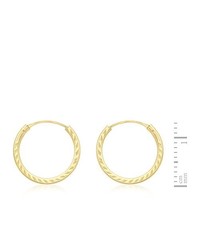 Boucles d'oreilles dorées Carissima Gold