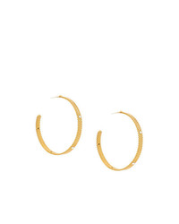 Boucles d'oreilles dorées Charlotte Valkeniers