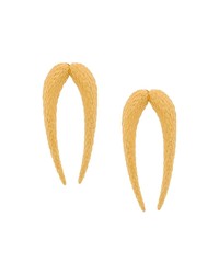 Boucles d'oreilles dorées Niomo