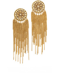 Boucles d'oreilles dorées Erickson Beamon