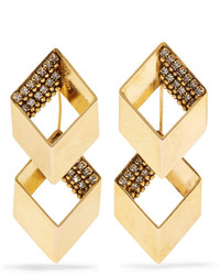 Boucles d'oreilles dorées Erickson Beamon