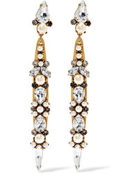 Boucles d'oreilles dorées Erickson Beamon