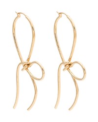 Boucles d'oreilles dorées Simone Rocha