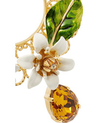 Boucles d'oreilles dorées Dolce & Gabbana