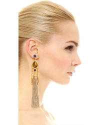 Boucles d'oreilles dorées Ben-Amun