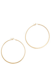 Boucles d'oreilles dorées Jennifer Zeuner Jewelry