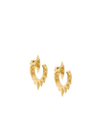 Boucles d'oreilles dorées Kasun London