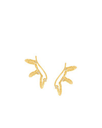 Boucles d'oreilles dorées Niza Huang