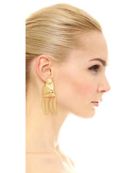 Boucles d'oreilles dorées Lizzie Fortunato