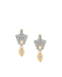 Boucles d'oreilles dorées V Jewellery