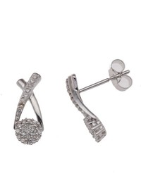 Boucles d'oreilles grises Adara