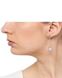 Boucles d'oreilles grises